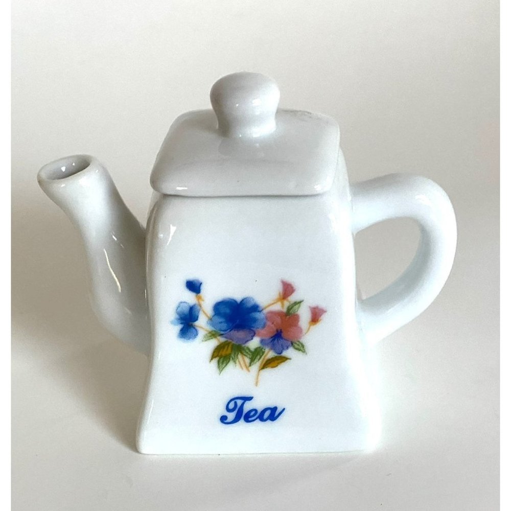 Genuine Porcelain Teapot Collectible